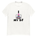 I Heart My BF Clash Royale T-Shirt | Matching Gamer T shirt For Couples | Funny Gamer Tee
