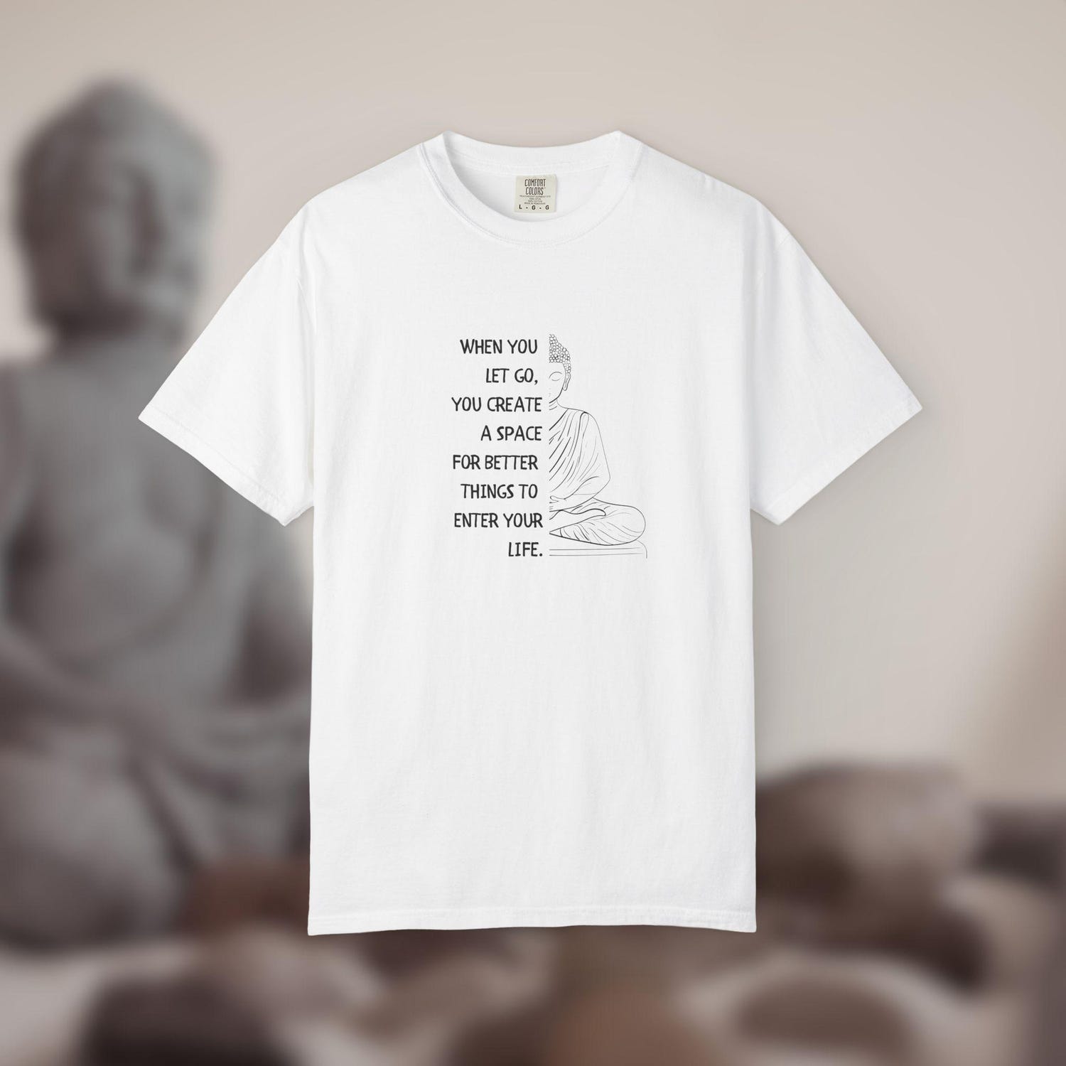 Minimalist Yoga T-Shirt | Soft Cotton Unisex Tee