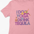 Funny Yoga T-Shirt | Tequila Lover Retro Gift Yogis Tee