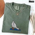 Embroidered Silly Goose Yogi Cocktail Comfort ColorsÂ® Shirt: Funny Yoga Gift Tee