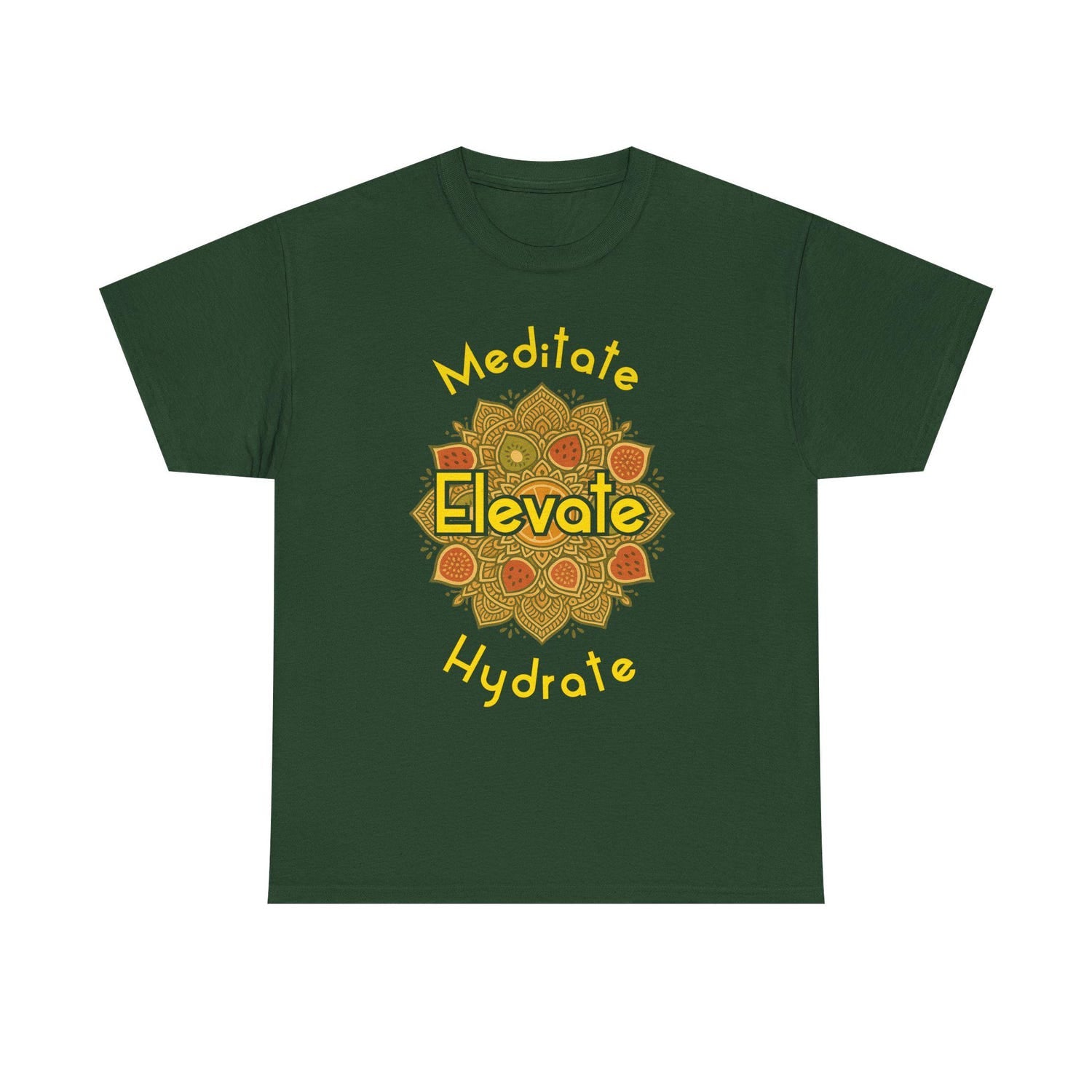 Elevate Your Mind Tee | Bella+Canvas Unisex Spiritual Meditation Yoga Mindfulness Relaxation Wear Shirt