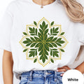 Mandala Yoga T-Shirt | Sacred Geometry Good Vibes Art Tee