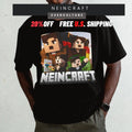 Nein Craft Gamer T-Shirt: Funny Pixel Art Parody Tee