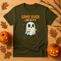 Game Over Ghost T-Shirt â Retro Pixel  Gamer Tee, Funny Alternative Birthday Gift, Gamer Gift, Halloween Gift, Retro Lover Gift, Ghost lover