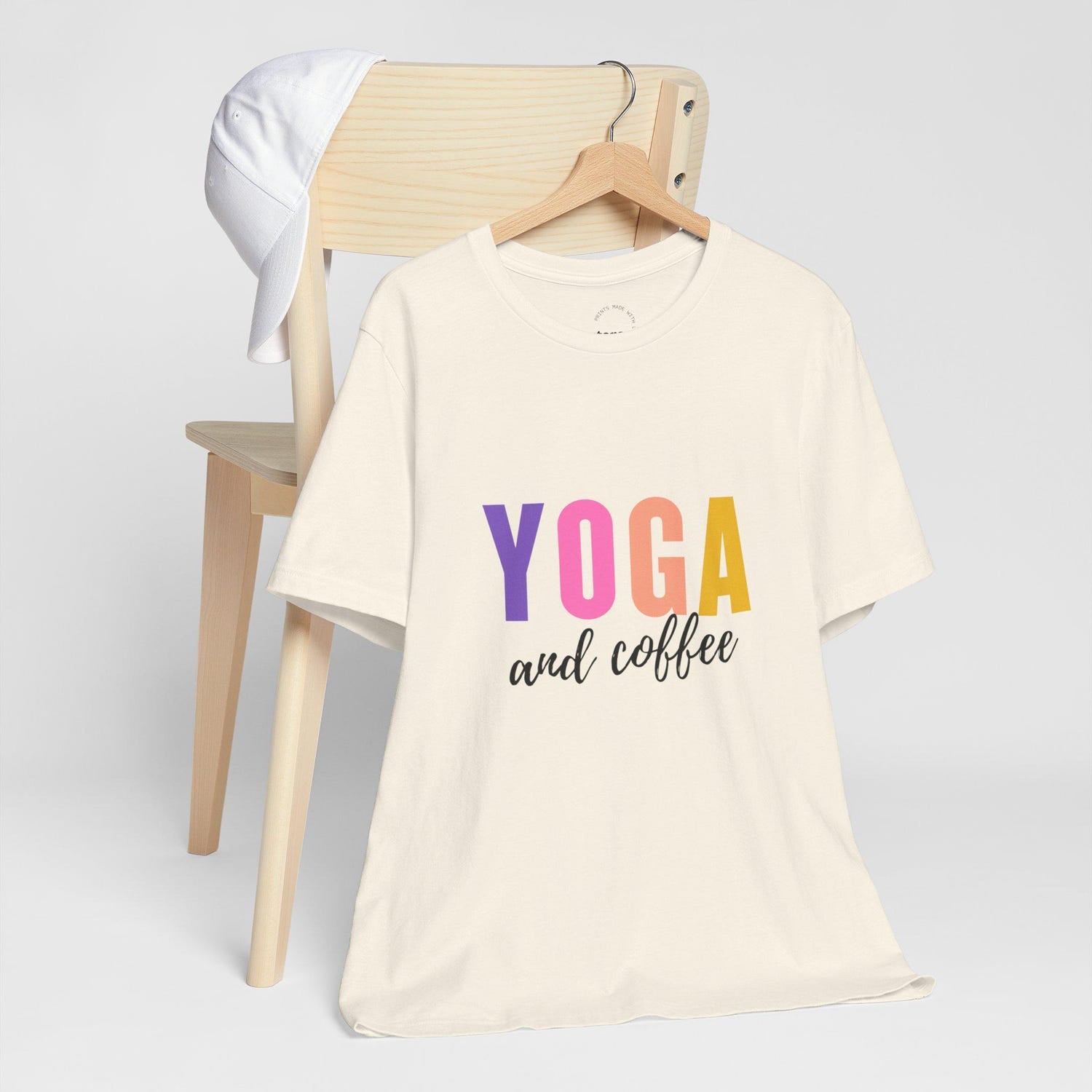Yoga Coffee T-Shirt | Unisex Cotton Zen Mindfulness Gift Tee