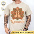 Namaste T-Shirt Boho Design: Yoga Retreat Meditation Shirt Gift