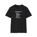 Hard Mode T-Shirt | Funny Pixel Art Tee | Retro Gamer Geek Gift