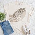 Body Positive Tee: Line Art Self-love T-shirt, Yoga Lifestyle, Comfort Colors - Decadence