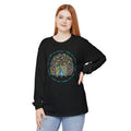 Comfort Colors Long Sleeve T-Shirt: Uplifting Buddha Quote Positivity Promoting Tee Gift