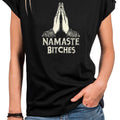 Women's Cotton Buddha T-Shirt: Spiritual Yoga Zen Style Tee Gift