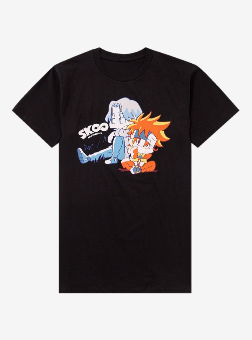 SK8 The Infinity Reki & Langa Chibi Duo T-Shirt