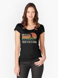 Born To Play Baseball Forced To Go To School Fitted Scoop T Shirt T Shirt Premium Print Hot Right Now