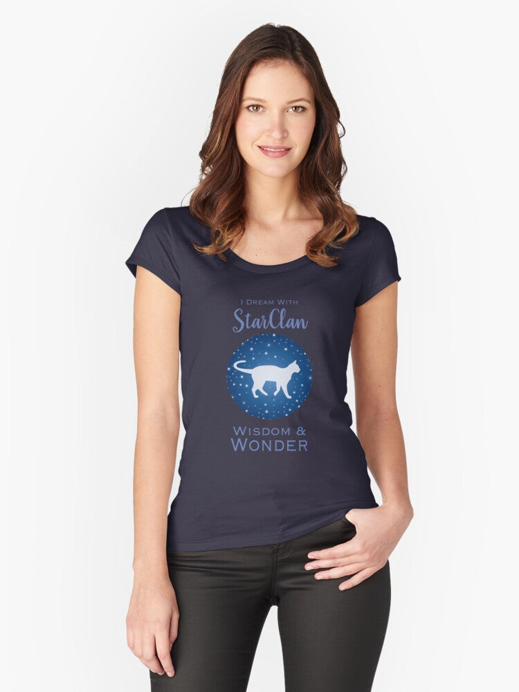 Starclan Dreams Fitted Scoop T-shirt | Trendy Graphic Tee | Casual Unisex T-shirt