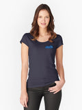 Pocket Heart Fitted Scoop Shirt T Shirt Clean Design