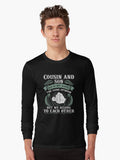 Mens Vintage Fathers Day Cousin Son Matching Fathers Day Long Sleeve Shirt Long Sleeve T Shirt Minimal Style
