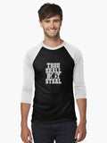 Baseball Products Thou Shall Not Steal Catcher Baseball 34 Sleeve T Shirt T Shirt High Search Demand Limited Drop Feel