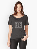 POP POP Relaxed Fit T Shirt T Shirt Premium Print Daily Wear