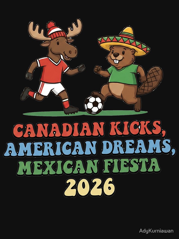 2026 North American Soccer Host Nations Unity Graphic - Canada USA Mexico by AdyKurniawan Unisex T-shirt, Sweatshirt, Hoodie, Long Sleeve Tee