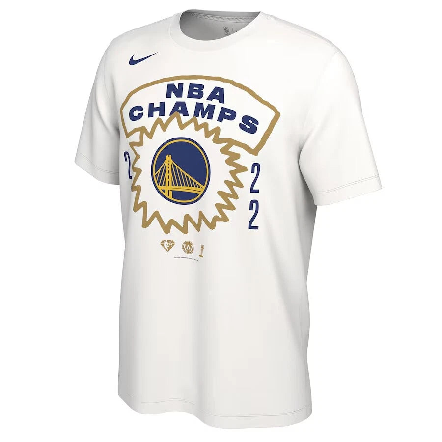 Nike Golden State Warriors 2022 Nba Champion Roster T-shirt White Men's Medium | Trendy Graphic Tee | Casual Unisex T-shirt