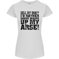 Sell My Boat Speedboat Yacht Dingy Sailing Womens Petite Cut Tshirt T-Shirt | Vintage Style | Must-Have For Collectors