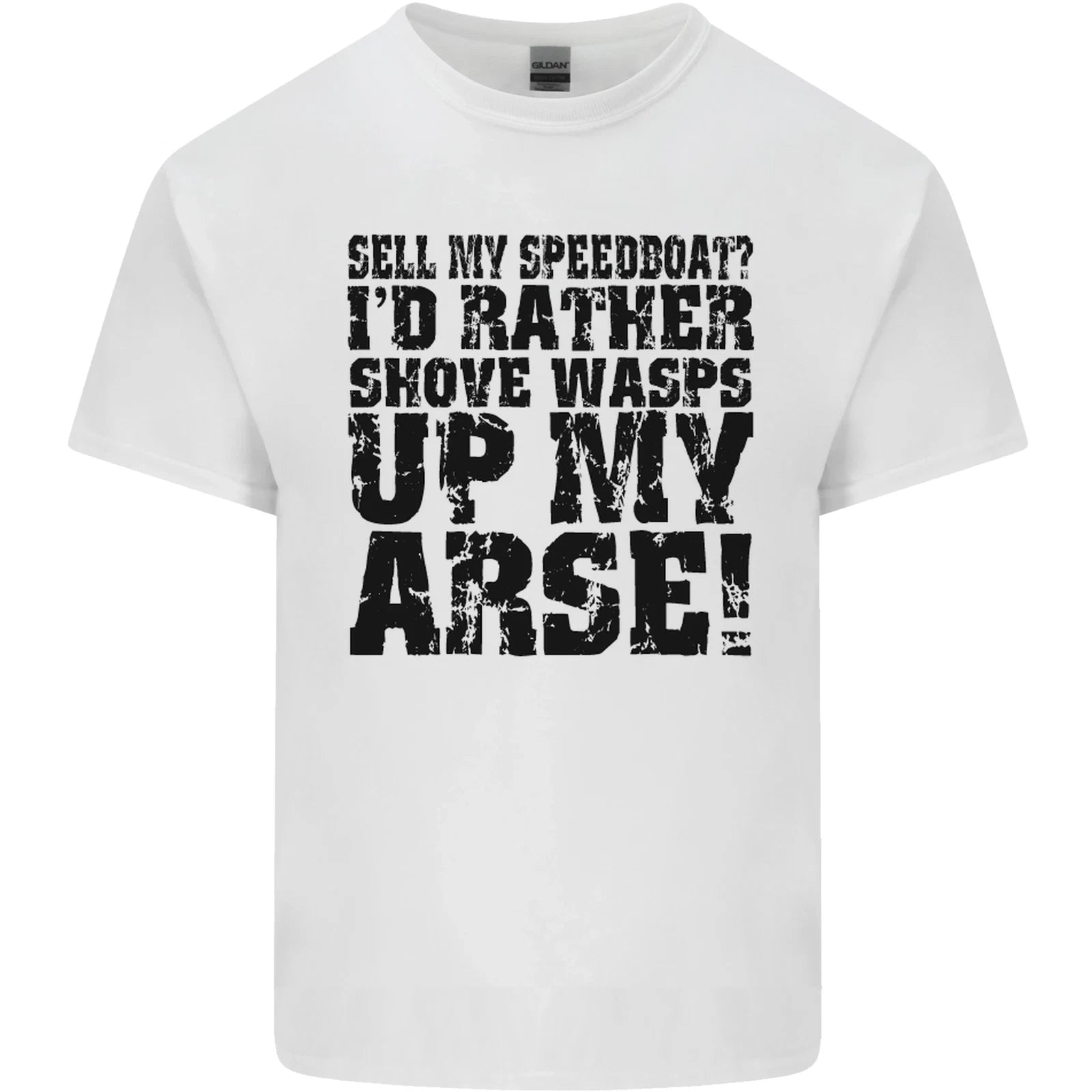 Sell My Speedboat Boat Sailor Funny Mens Cotton Tshirt Tee Top T-Shirt | High-Quality Print | Perfect For Daily Wear