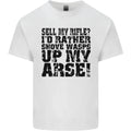 Sell My Rifle Soldier Farmer Farming Range Mens Cotton Tshirt Tee Top T-Shirt | High-Quality Print | Trending Fashion Apparel