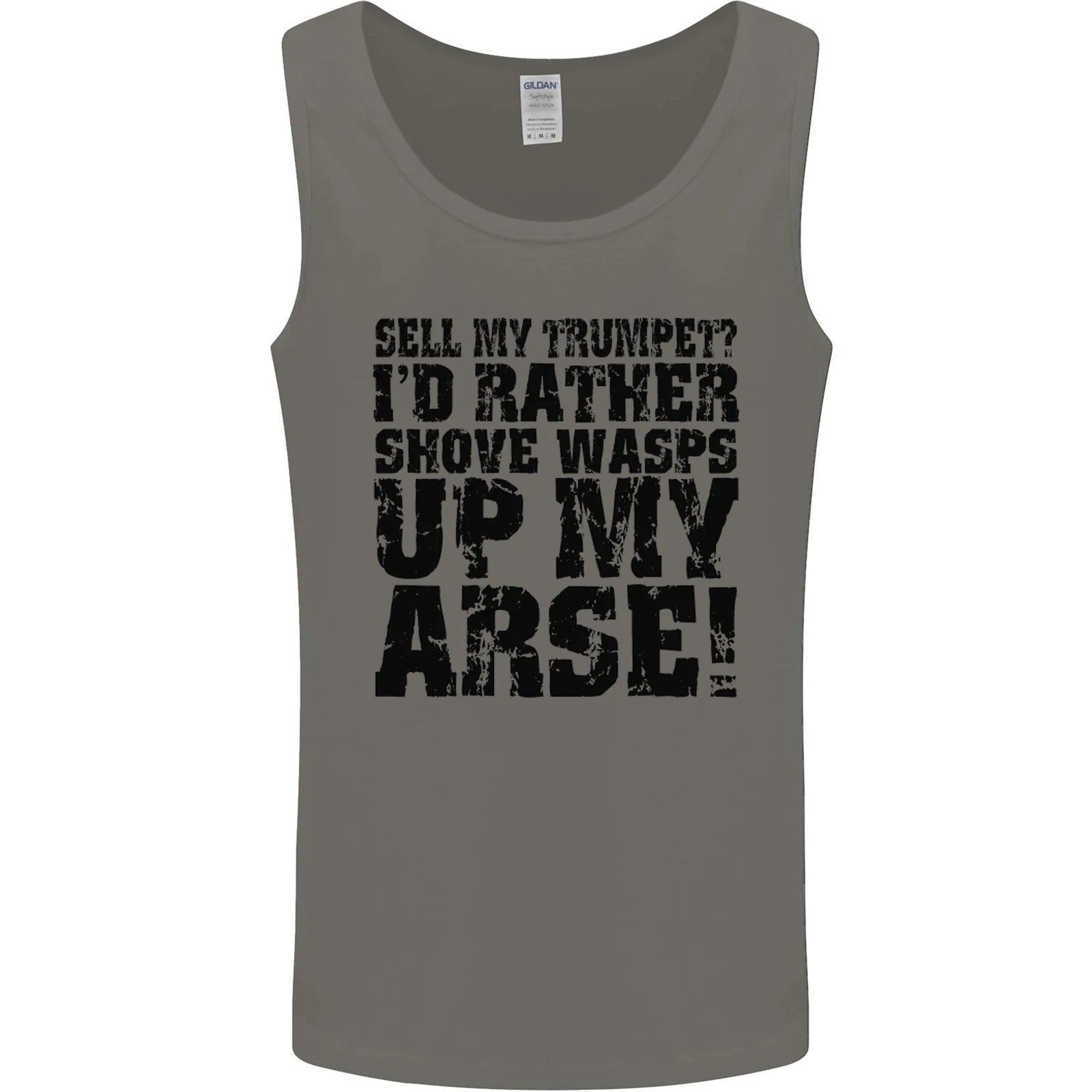 Sell My Trumpet Funny Music Brass Mens Vest Tank Top Tank Top | Bold Fan Favorite | Popular Graphic Edition