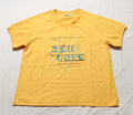 Ana Sousa Womens Sell Love Rhinestone Embossed Tshirt Cd4 Yellow Size Xl T-Shirt | Classic Streetwear | Great Gift For Fans