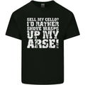 Sell My Cello Player Funny Music Mens Cotton Tshirt Tee Top T-Shirt | Iconic Graphic Look | Great Gift For Fans