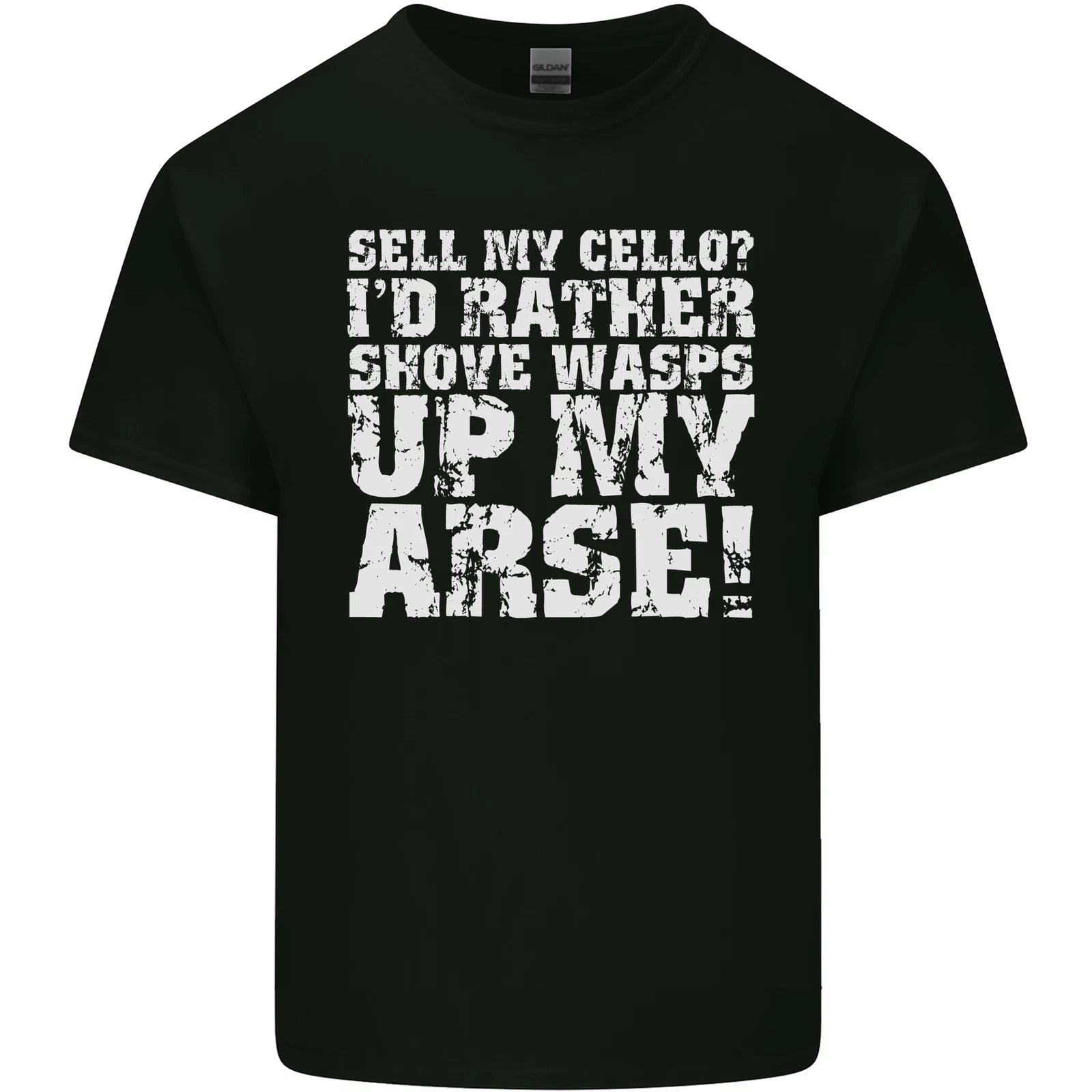Sell My Cello Player Funny Music Mens Cotton Tshirt Tee Top T-Shirt | Iconic Graphic Look | Great Gift For Fans