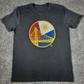 Golden State Warriors Fanatics T- Shirt Men Size Large Black Basketball Curry | Trendy Graphic Tee | Casual Unisex T-shirt