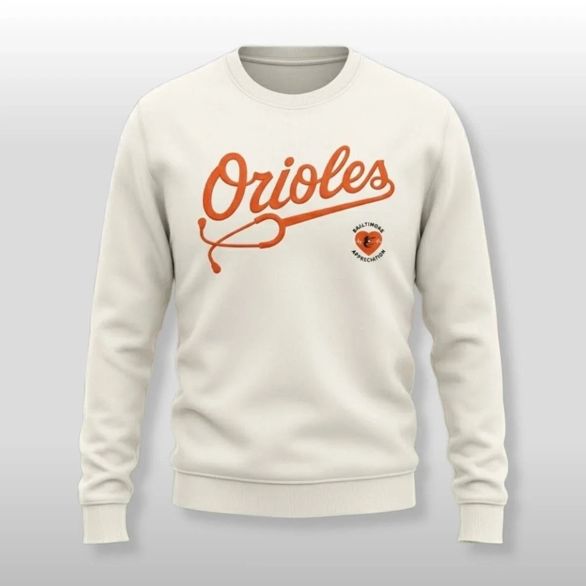 2026 Oriole Healthcare Appreciation Night May 11 Sweater Giveaway Unisex T-shirt, Sweatshirt, Hoodie, Long Sleeve Tee