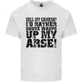 Sell My Camera Photographer Photography Mens Cotton Tshirt Tee Top T-Shirt | Vintage Style | Trending Fashion Apparel