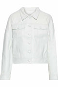 Top Selling New Womens White Leather Shirt Pure Lambskin Causal Slim Fit Shirt T-Shirt | Best-Selling Apparel | Great Gift For Fans