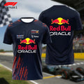 Summer Hot Selling Mens New Red Bull Racing Printed Tshirt Outdoor Round Neck T-Shirt | Bold Fan Favorite | Popular Graphic Edition