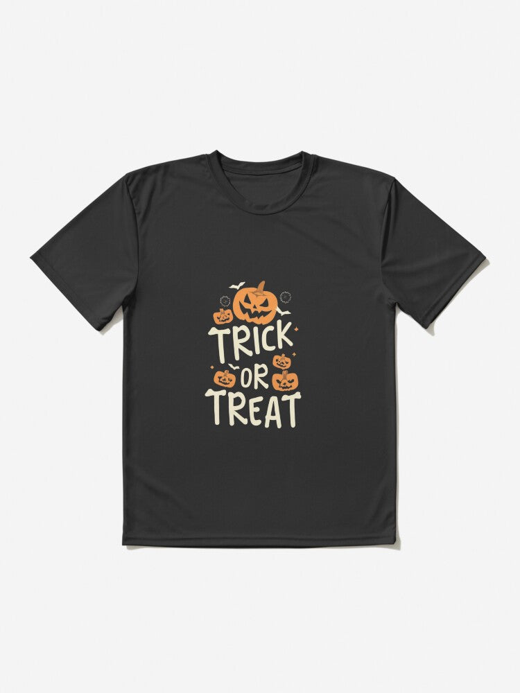 Trick Or Treat Active T Shirt Clean Design