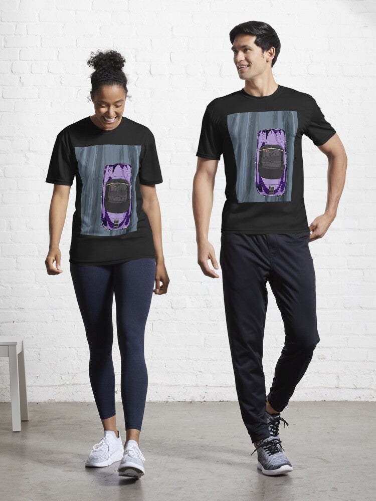 Porsche 356 Speedster Purple Edition Active T Shirt T Shirt High Search Demand Gift Ready