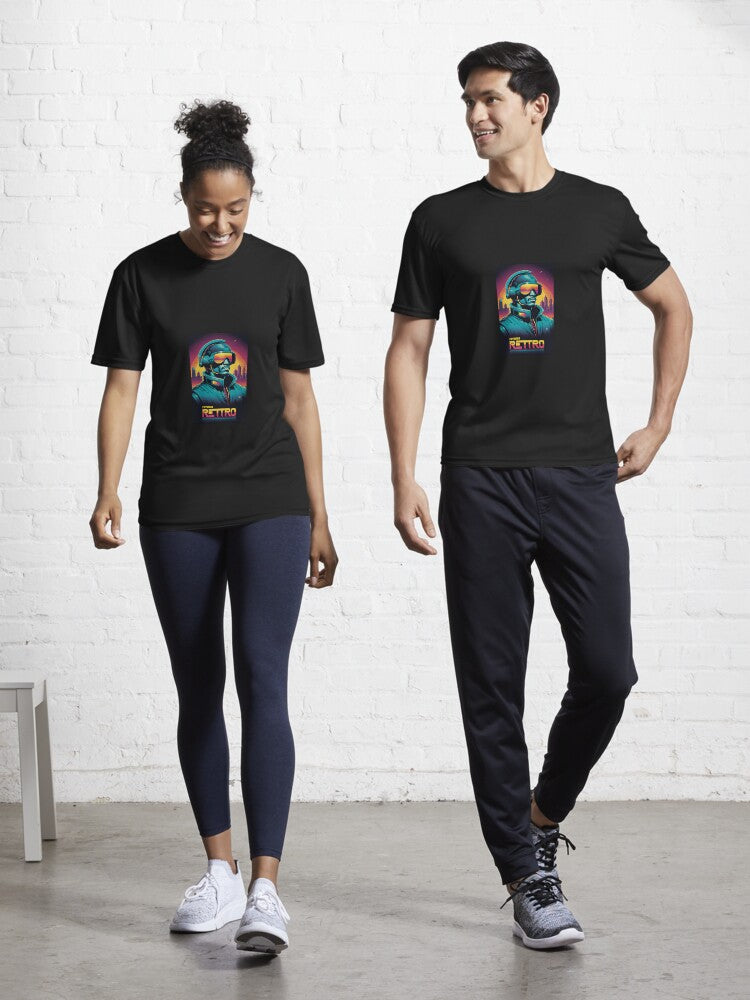 Future is Retro Active T-Shirt | Premium Unisex T-Shirt, Trending Graphic Tee