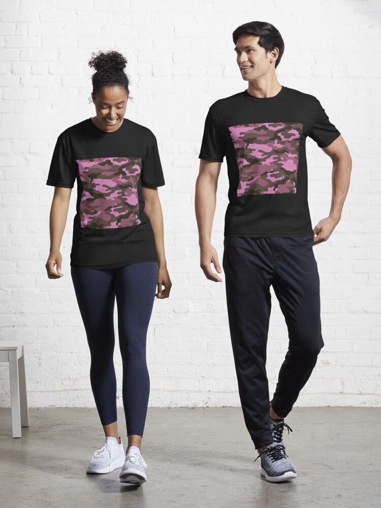 Pink Camo Active T Shirt T Shirt Trending 2025 High CTR Pick