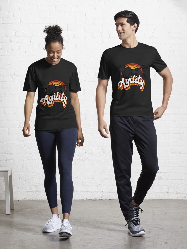 Black Poodle Agility