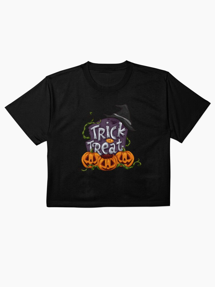 Trick Or Treat Boxy T Shirt Everyday Wear