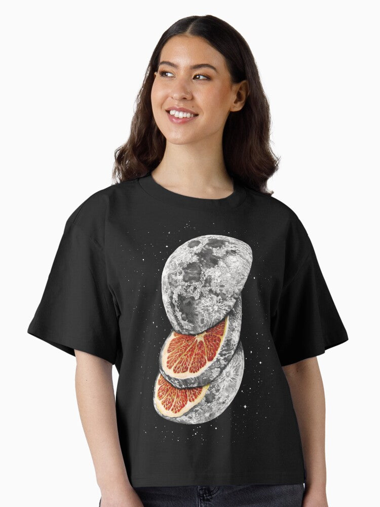 LUNAR FRUIT Boxy T Shirt Boxy T Shirt Viral TikTok Boxy Fit
