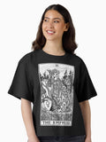 The Empress Tarot Card Major Arcana fortune telling occult Boxy T Shirt Boxy T Shirt Comfort Fit Relaxed Style