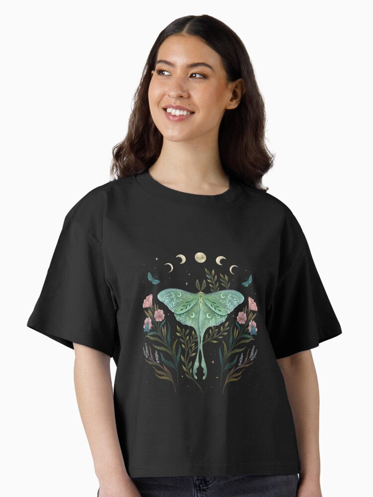 Luna and Forester Boxy T Shirt Boxy T Shirt Streetwear Style Relaxed Style