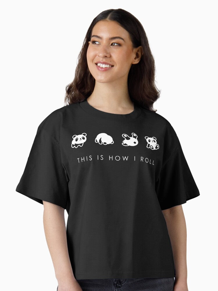 THIS IS HOW I ROLL Boxy T Shirt Boxy T Shirt High Search Demand Modern Aesthetic