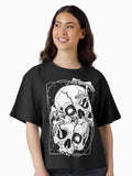Overgrown mushrooms gone wild Boxy T Shirt Boxy T Shirt Viral TikTok Modern Aesthetic