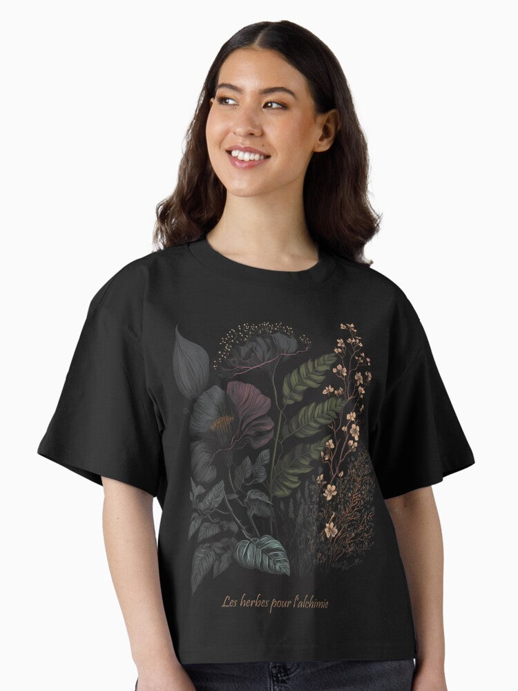 Dark Academia Alchemist Guidebook Boxy T Shirt Boxy T Shirt Viral TikTok Modern Aesthetic