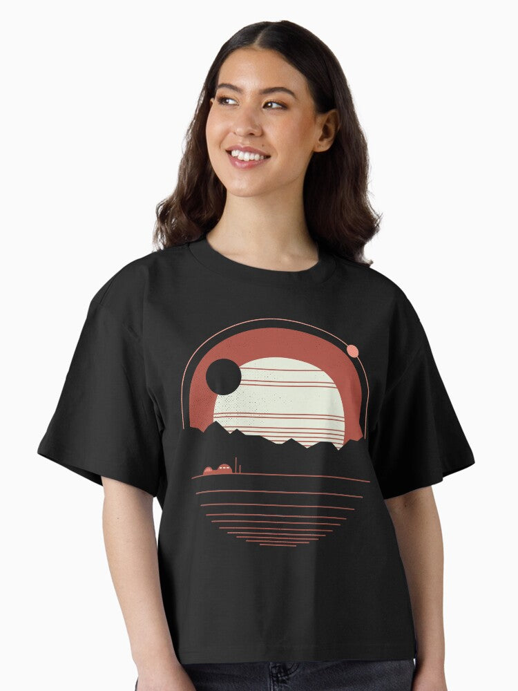 Solitude Boxy T Shirt Boxy T Shirt Trending US Gift Ready