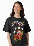 Cats For Everybody Funny Ugly Sweatshirt Boxy T Shirt Boxy T Shirt High Search Demand Daily Wear