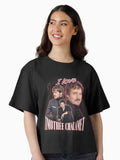 I Love Timothee Chalamet Pedro Pascal Cursed Fan Collage Boxy T Shirt Boxy T Shirt Viral TikTok Boxy Fit